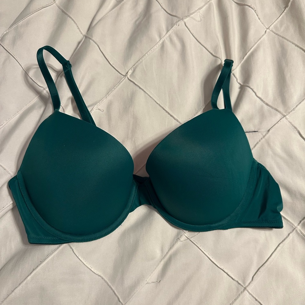 Pink push up bra